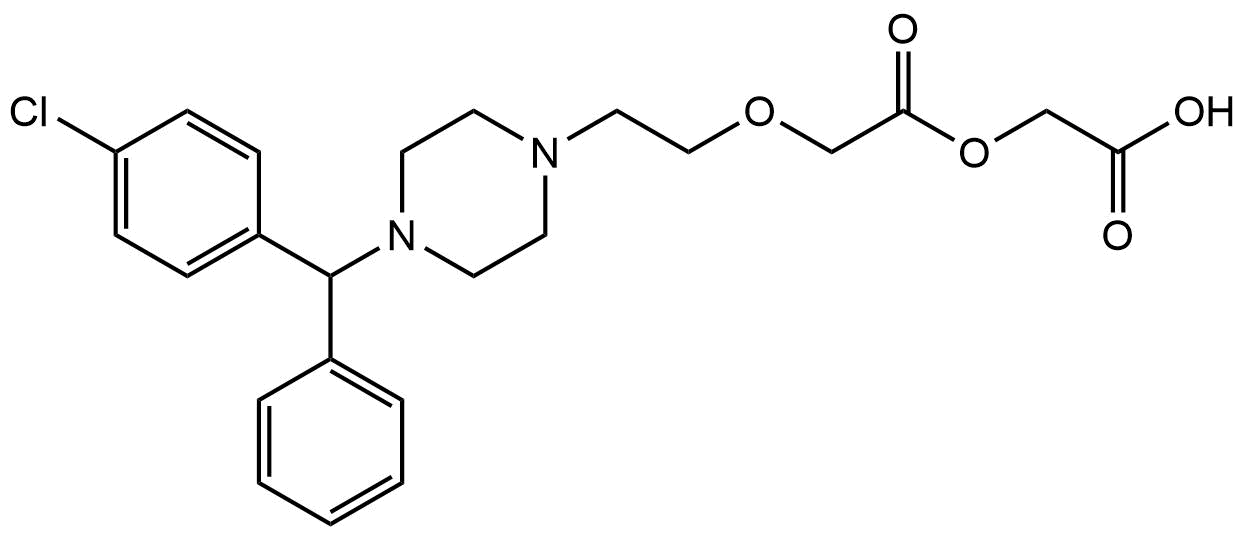 Cetirizine Impurity 73 Structure