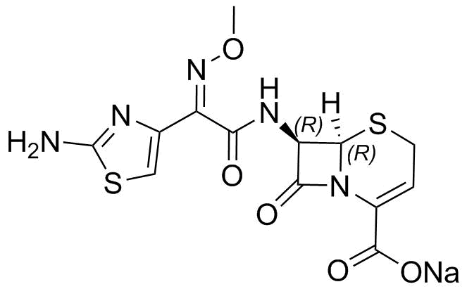 Ceftizoxime Sodium Structure