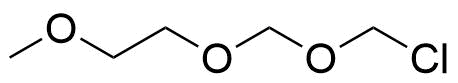 1-((Chloromethoxy)Methoxy)-2-Methoxyethane Structure