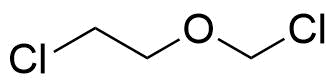 1-Chloro-2-(Chloromethoxy)Ethane Structure