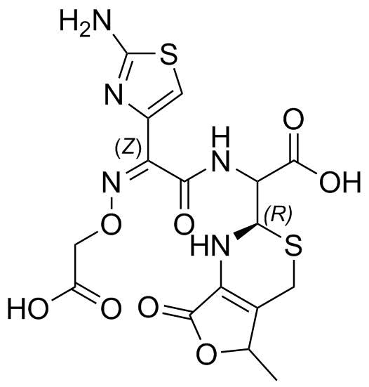 Cefixime EP Impurity A Structure