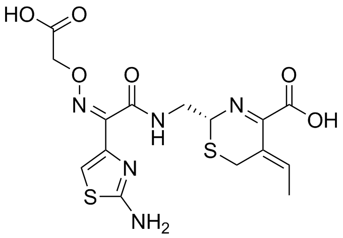 Cefixime Impurity 12 Structure