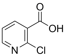 2-Chloronicotinic Acid Structure