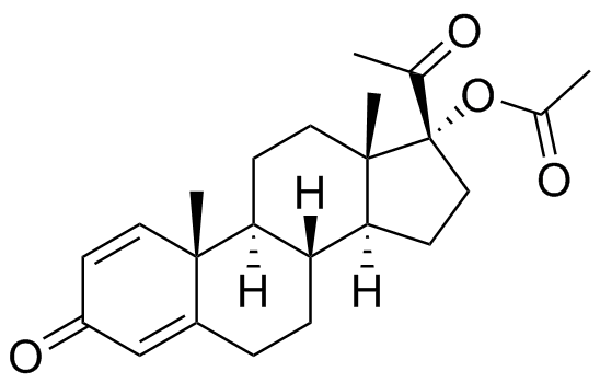 Cyproterone Acetate EP Impurity H Structure