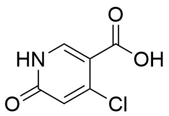 4-Chloro-6-Oxo-1,6-Dihydropyridine-3-Carboxylic Acid Structure