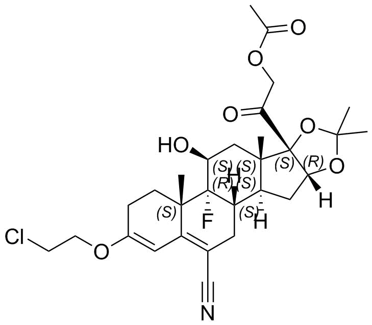 Cicortonide Structure