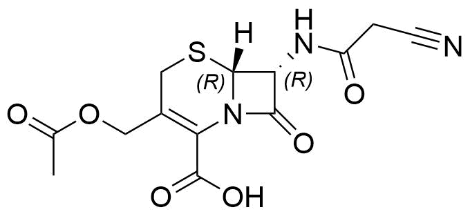 Cefacetrile Structure