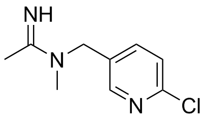 N-((6-Chloropyridin-3-Yl)Methyl)-N-Methylacetimidamide Structure