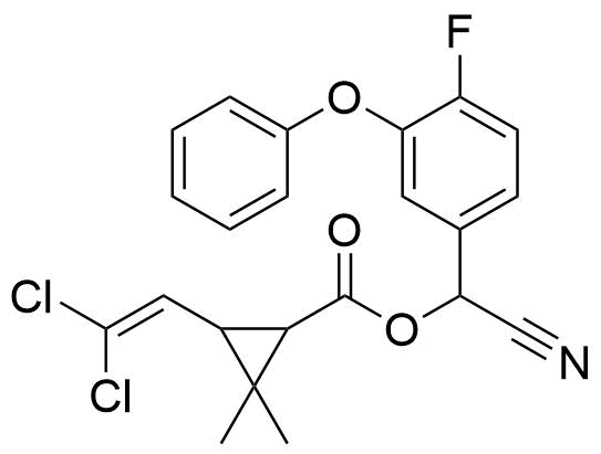 β-Cyfluthrin Structure
