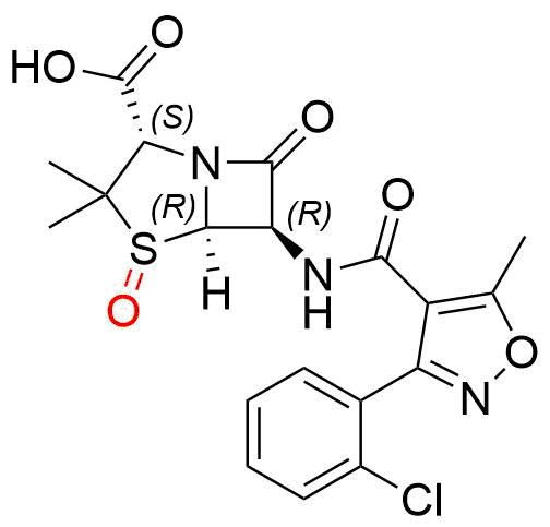 Cloxacillin Sodium Impurity 18 Structure