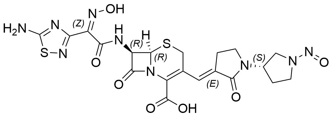 Ceftobiprole Impurity 36 Structure