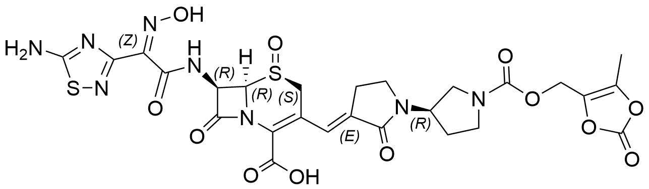 Ceftobiprole Impurity 42 Structure