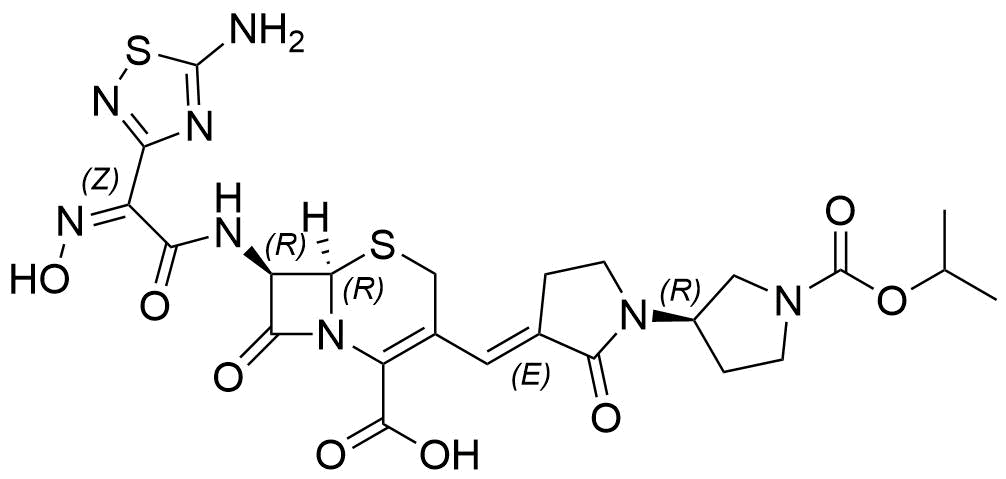 Ceftobiprole Impurity 52 Structure