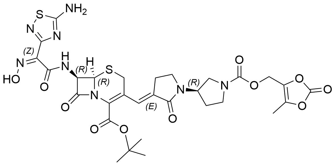 Ceftobiprole Impurity 57 Structure