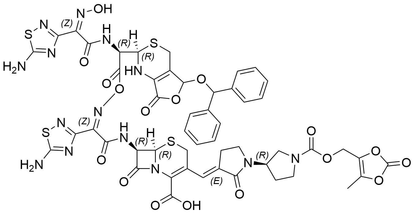Ceftobiprole Impurity 58 Structure