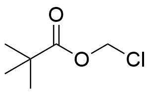 Chloromethyl Pivalate Structure