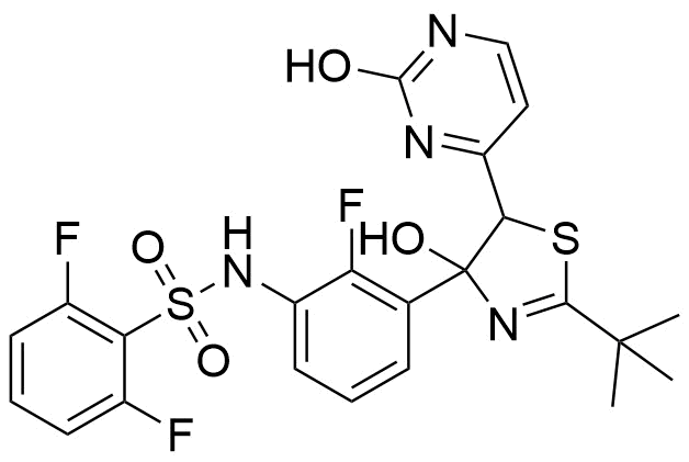 Dabrafenib Impurity 34 Structure
