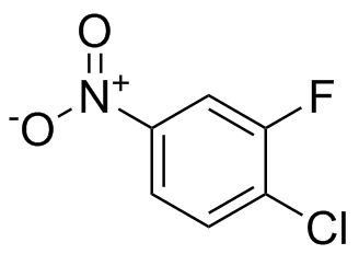 1-Chloro-2-Fluoro-4-Nitrobenzene Structure