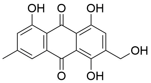 Diacerein Impurity 21 Structure