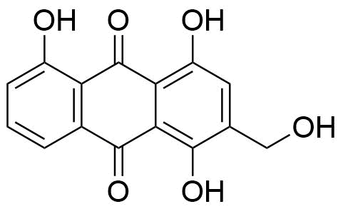Diacerein Impurity 22 Structure