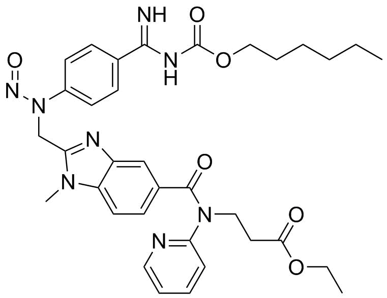 N-Nitroso Dabigatran Etexilate Structure