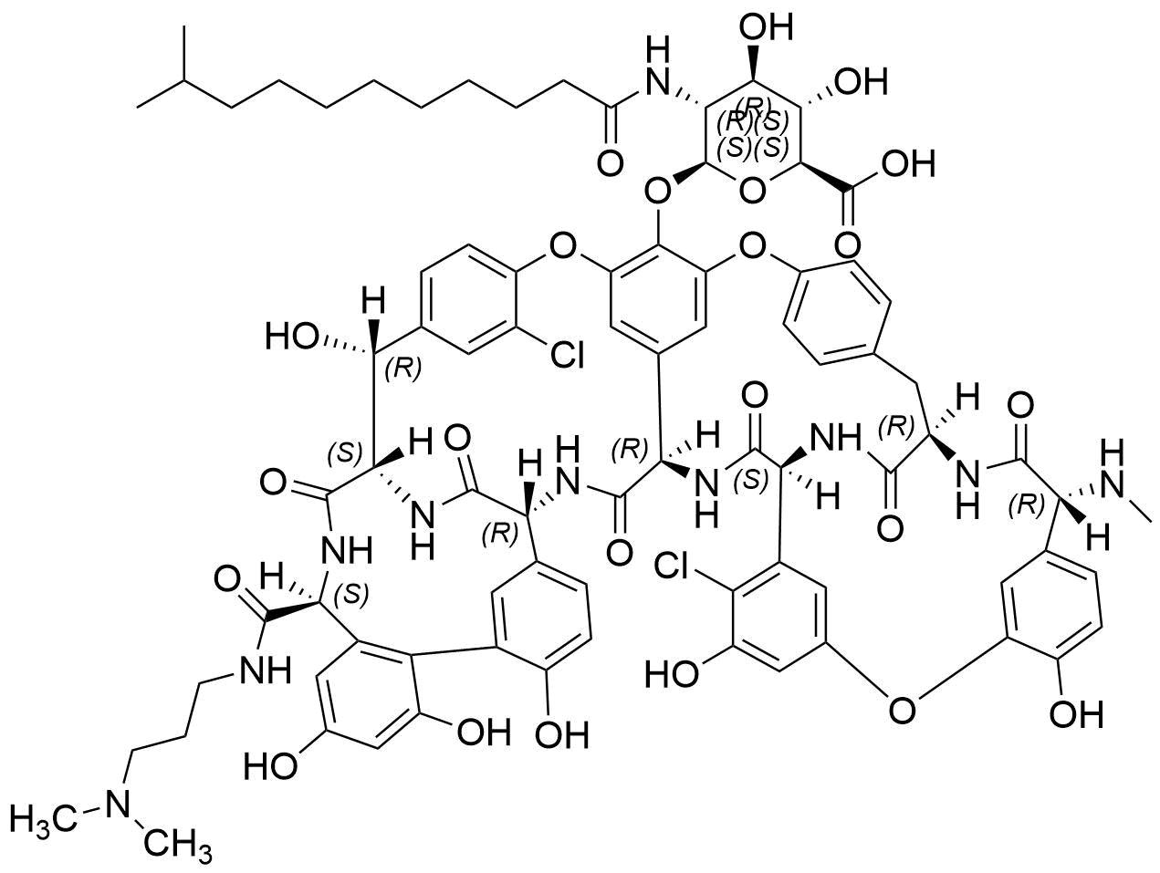 Dalbavancin Impurity 3 Structure
