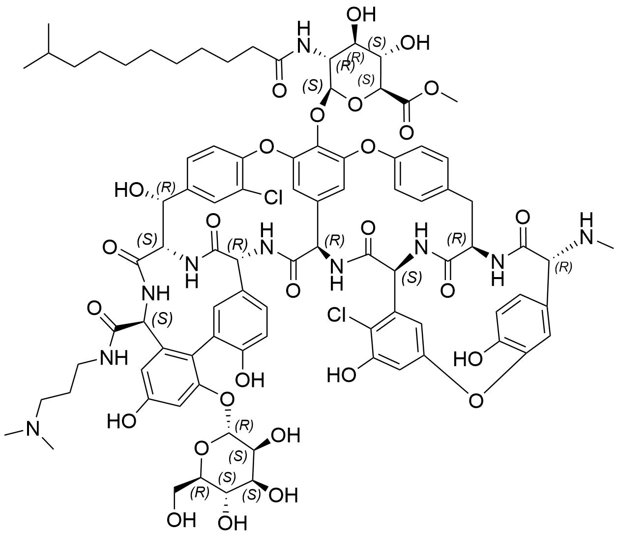 Dalbavancin Impurity 11 Structure