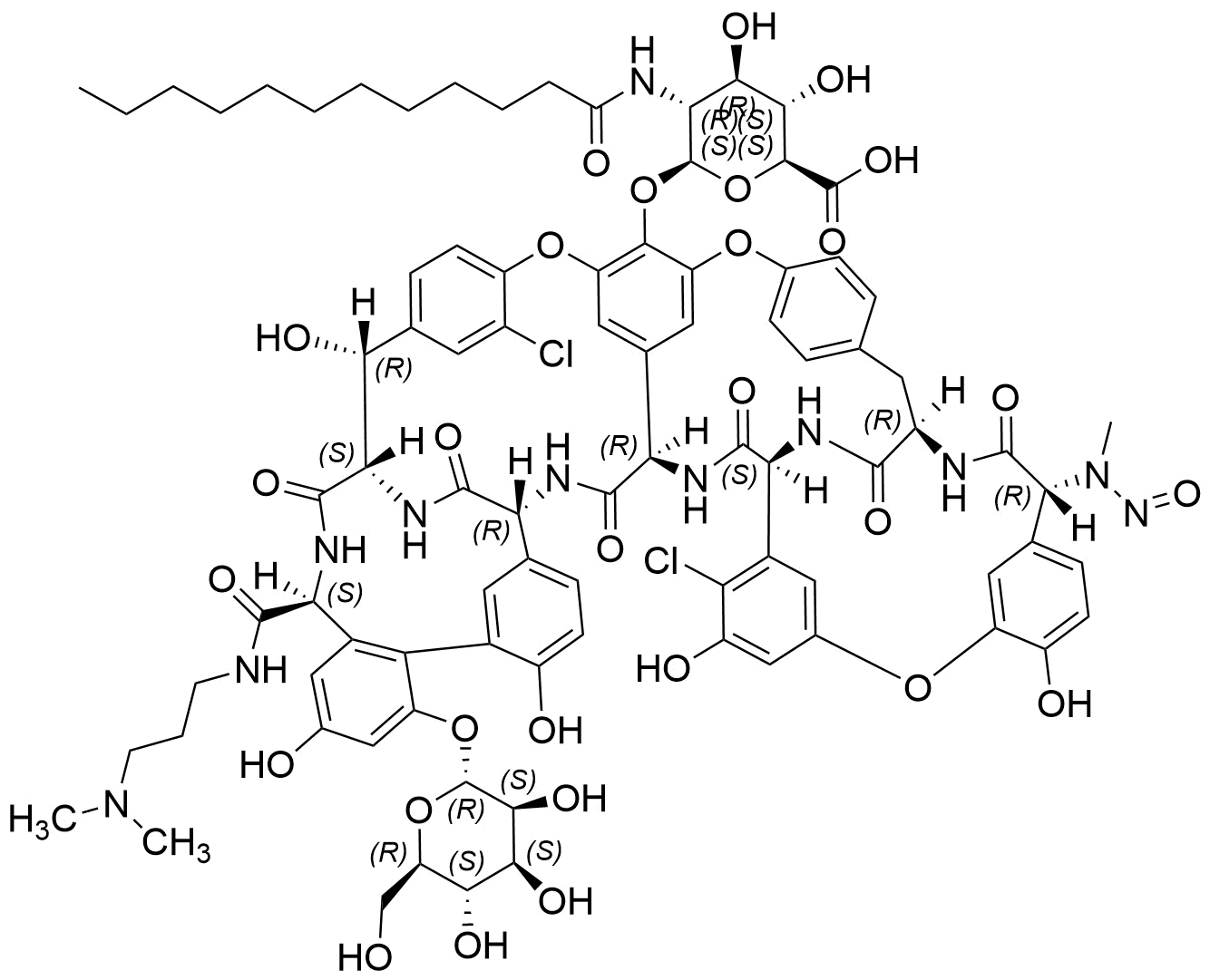 N-Nitroso Dalbavancin B1 Structure