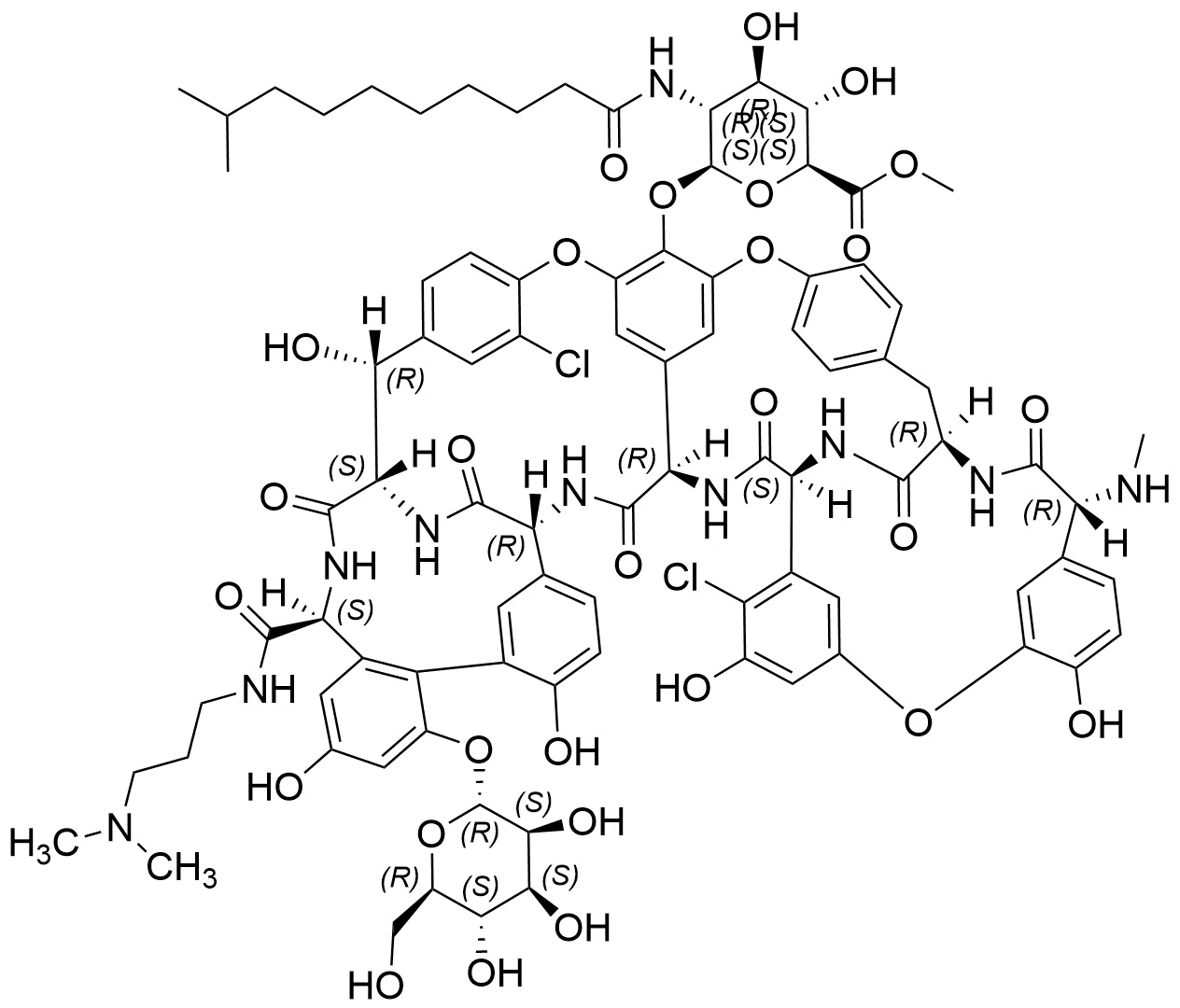 Dalbavancin Impurity 33 Structure