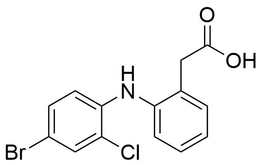 Diclofenac 4-Bromo Analog Structure