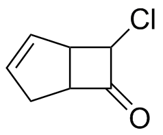7-Chlorobicyclo[3.2.0]Hept-2-En-6-One Structure