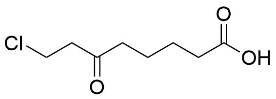 8-Chloro-6-Oxooctanoic Acid Structure