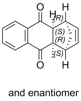 (1R,4S,4Ar,9As)-Rel-1,4,4A,9A-Tetrahydro-4A-Methyl-1,4-Methanoanthracene-9,10-Dione Structure