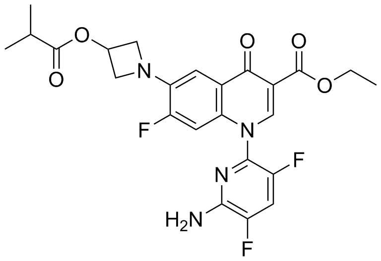 Delafloxacin Impurity 14 Structure