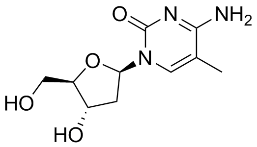 5-Methyldeoxycytidine Structure