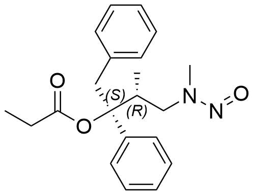 N-Nitroso-Desmethyl-Propoxyphene Structure