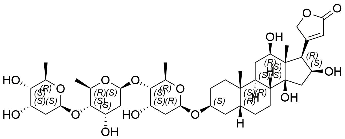 Digoxin EP Impurity E Structure