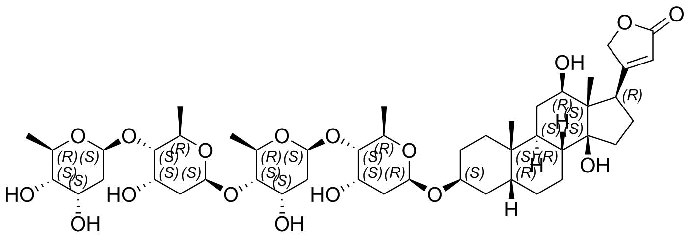 Digoxin EP Impurity K Structure