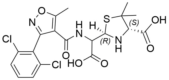 Dicloxacillin Sodium Impurity 20 Structure