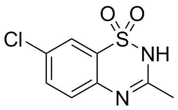 Diazoxide Structure