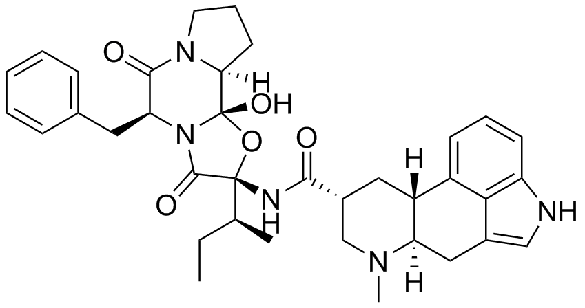 Dihydroergocristine Mesilate EP Impurity J Structure