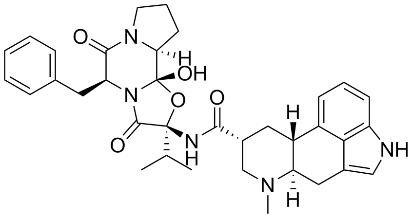 Dihydroergotamine Mesilate EP Impurity E Structure