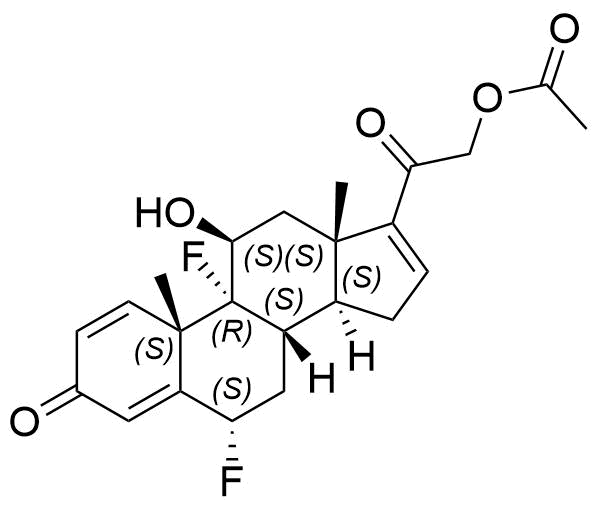 Difluprednate Impurity 7 Structure