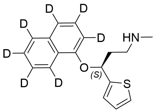 Duloxetine-d7 Structure