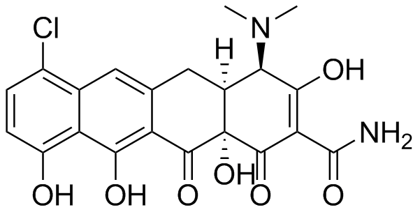 Demeclocycline EP Impurity F Structure
