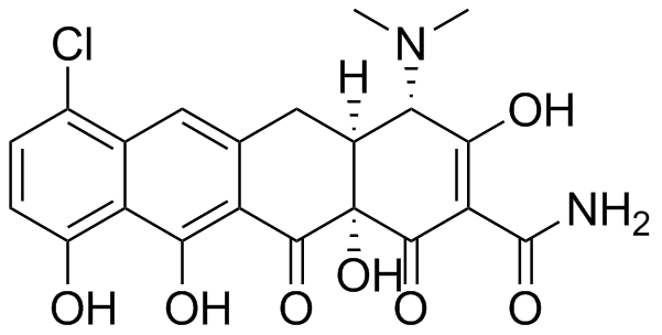 Demeclocycline EP Impurity G Structure