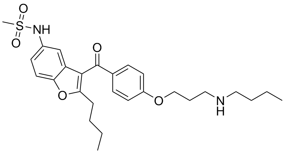 Dronedarone Impurity 4 Structure
