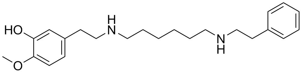 Dopexamine Dihydrochloride EP Impurity C Structure