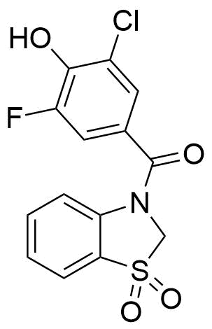 Dotinurad Impurity 14 Structure
