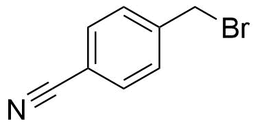 4-Cyanobenzyl Bromide Structure